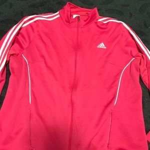 Pink adidas jacket